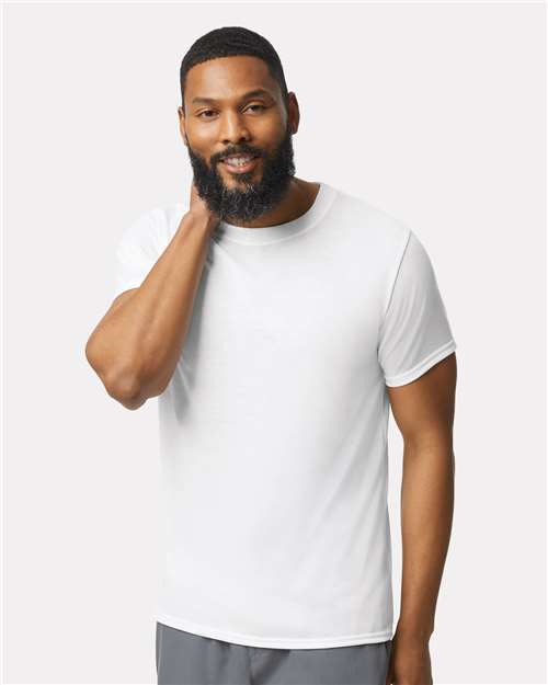 Gildan 42000, Unisex Performance T-shirt, White