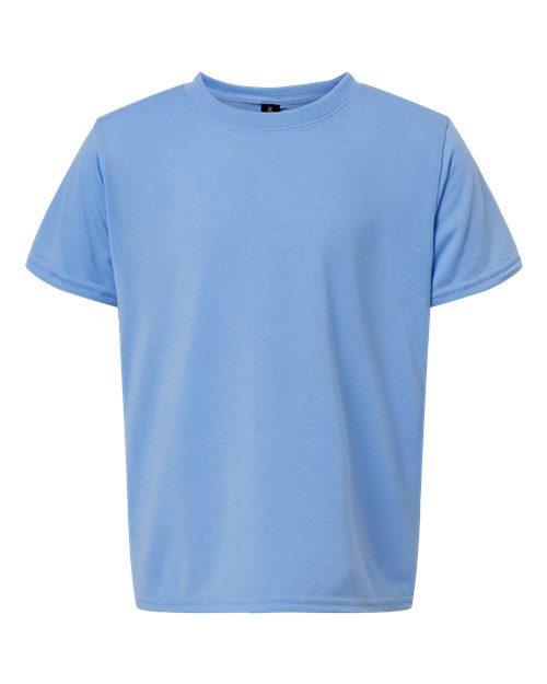 Gildan 42000B, Youth Performance T-shirt, Carolina Blue
