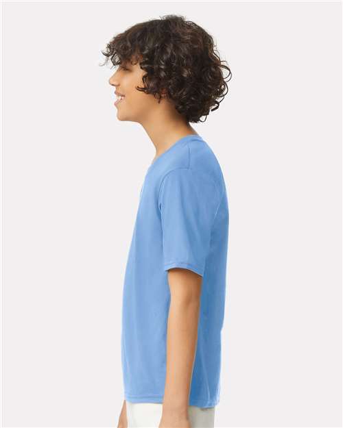 Gildan 42000B, Youth Performance T-shirt, Carolina Blue