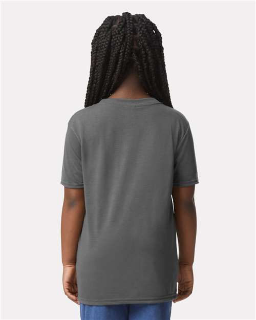 Gildan 42000B, Youth Performance T-shirt, Charcoal