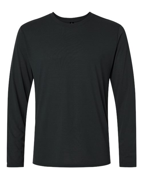 Gildan 42400, Unisex Performance Long Sleeve T-shirt, Black
