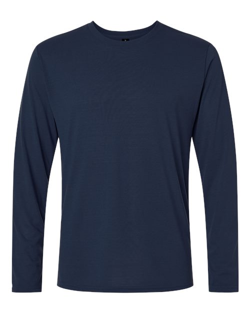 Gildan 42400, Unisex Performance Long Sleeve T-shirt, Navy