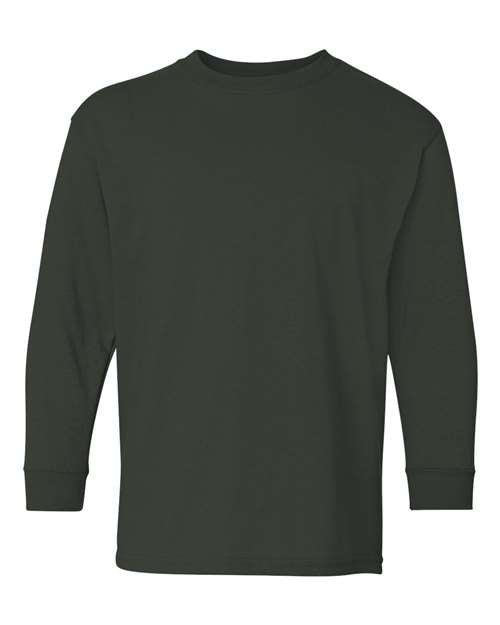 Youth Heavy Cotton™ Long Sleeve T-Shirt - - 1943 - Toronto Screen Printing- Color