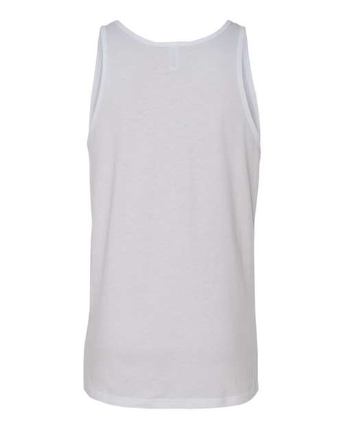 BELLA + CANVAS 3480, Jersey Tank, White