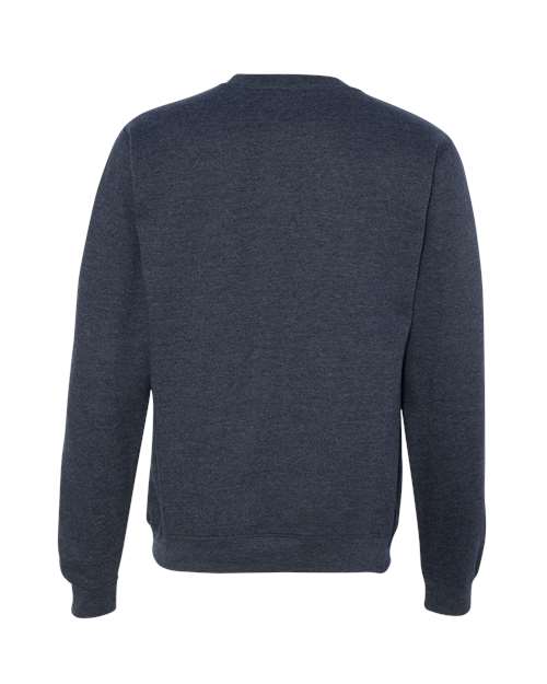 Independent Trading Co. SS3000, Unisex Midweight Crewneck Sweatshirt, Classic Navy Heather