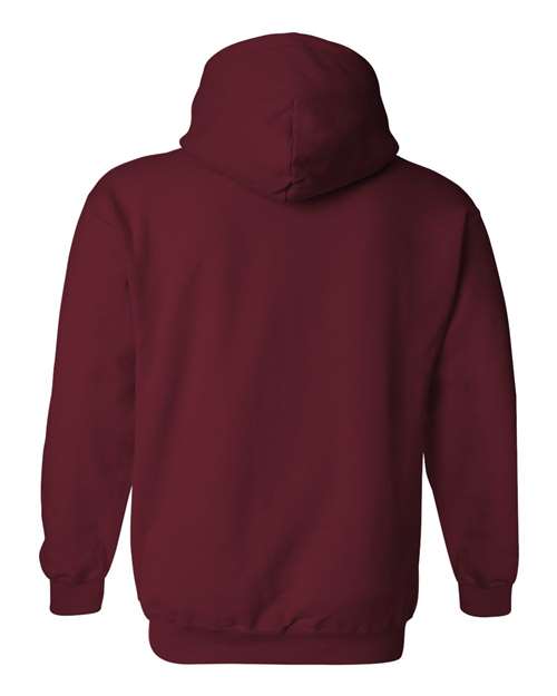 Gildan 18500, Unisex Heavy Blend Hooded Sweatshirt, Garnet