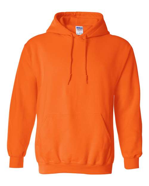 Gildan 18500, Unisex Heavy Blend Hooded Sweatshirt, Safety Orange