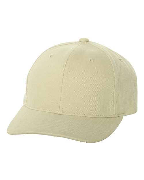 Structured Brushed Twill Cap - - 2995 Putty One Size 6363V 73995 Adjustable Adult Cotton Go To Fashion Hats Headwear Hook and Loop Mid Profiles School & Team Six-Panel Structured YP Classics