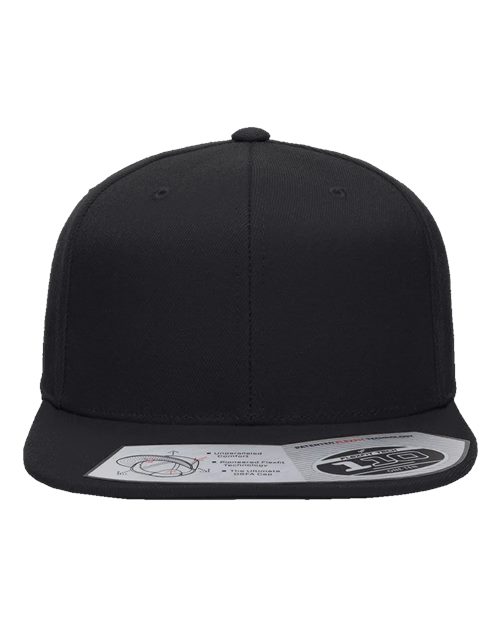 Flexfit 110F, 110 Snapback Cap, Black