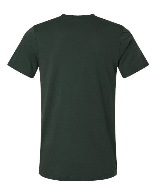 BELLA + CANVAS 3001, Jersey Tee, Hunter Green