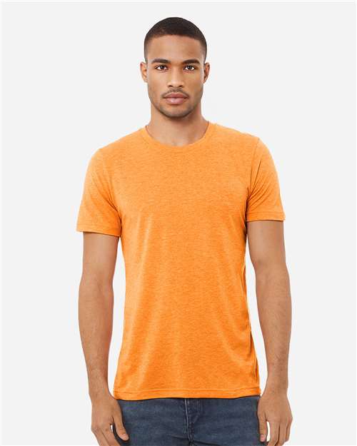 BELLA + CANVAS 3413, Triblend Tee, Orange Triblend