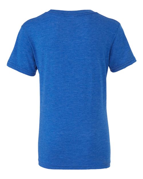 BELLA + CANVAS 3413, Triblend Tee, True Royal Triblend