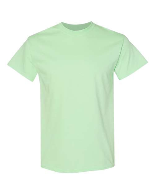 Gildan 5000, Unisex Heavy Cotton T-shirt, Mint Green