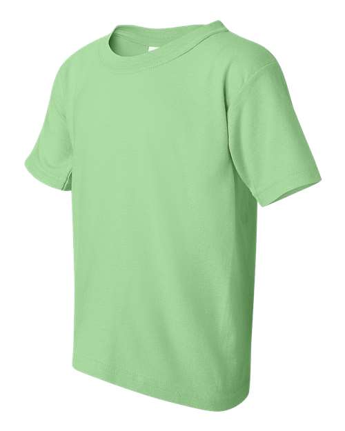 Gildan 5000B, Youth Heavy Cotton T-shirt, Mint Green