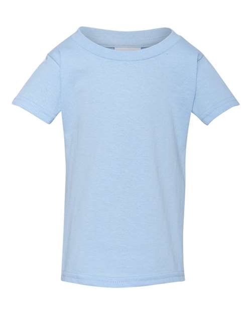 Gildan 5100P, Toddler Heavy Cotton T-shirt, Light Blue