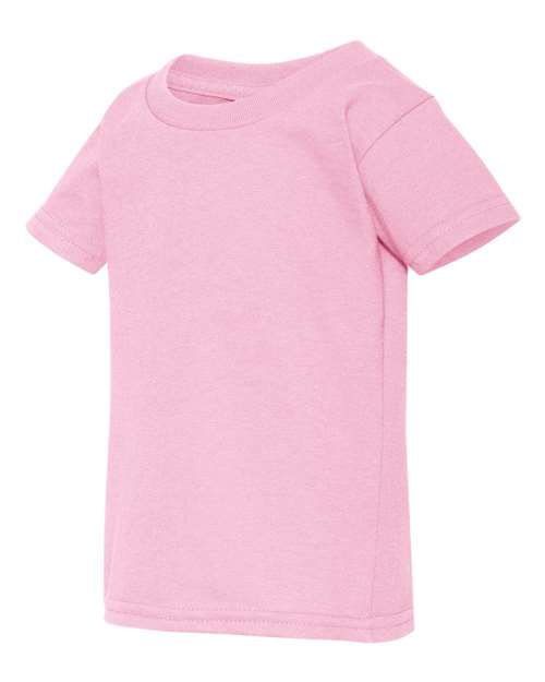 Gildan 5100P, Toddler Heavy Cotton T-shirt, Light Pink
