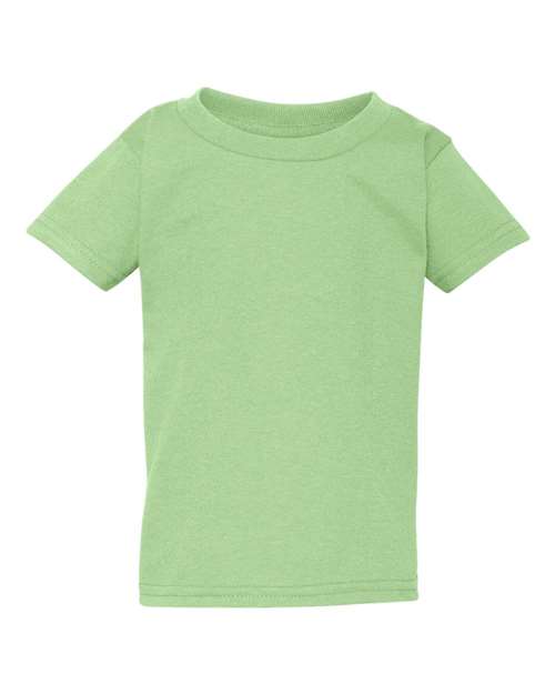 Toddler Heavy Cotton™ T-Shirt - - 3174 Mint Green 35560 5-5.9 oz 5100P Best Selling Brands Core T-Shirts Cotton Cotton - 100% Cotton - Over 50% Crewneck Eco-Friendly Gildan Go To Basics Infants / Toddlers No Visible Logos Regular (5-6 oz) Self Collar Short Sleeves Side Seams Socially Conscious Manufacturing Soft Cotton Technology Styles Summer Style Guide 2024 - Amusement Sustainable Manufacturing Sustainable Styles T-Shirts T-Shirts - Premium Tear Away Tops