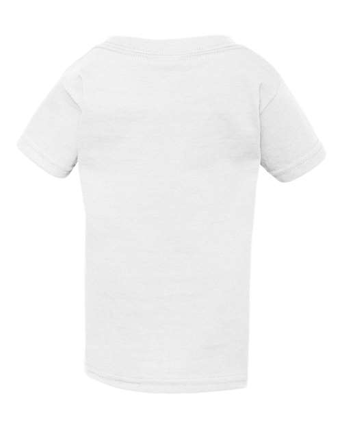 Gildan 5100P, Toddler Heavy Cotton T-shirt, White