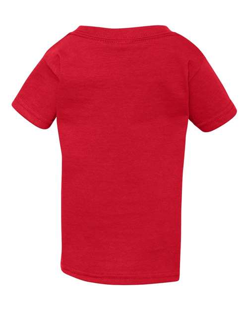 Gildan 5100P, Toddler Heavy Cotton T-shirt, Red