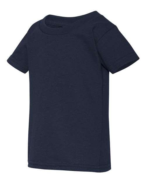 Gildan 5100P, Toddler Heavy Cotton T-shirt, Navy
