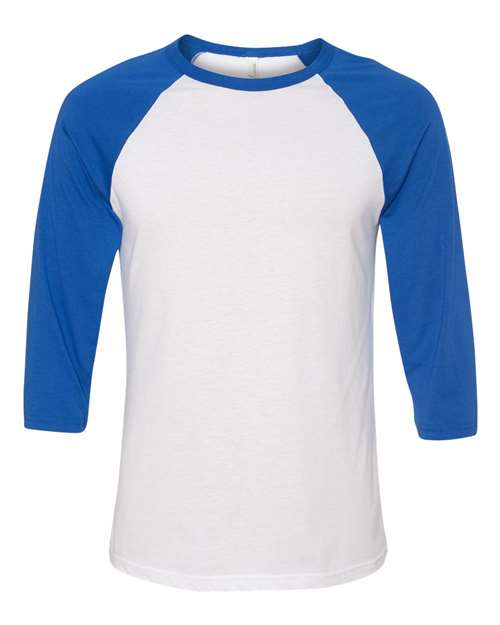 Unisex Three-Quarter Sleeve Baseball Tee - - 2764 - Toronto Screen Printing- Color