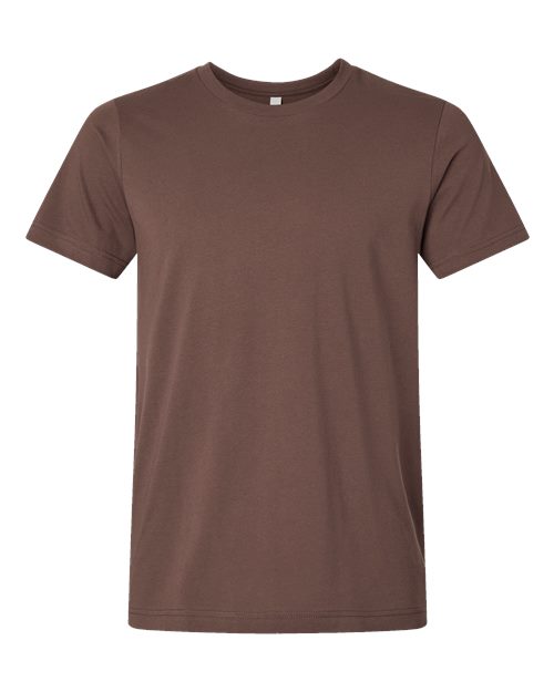 BELLA + CANVAS 3001, Jersey Tee, Cocoa