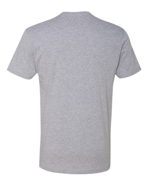 Next Level 3600, Unisex Cotton Tee, Heather Grey