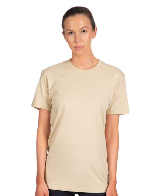 Next Level 3600, Unisex Cotton Tee, Cream