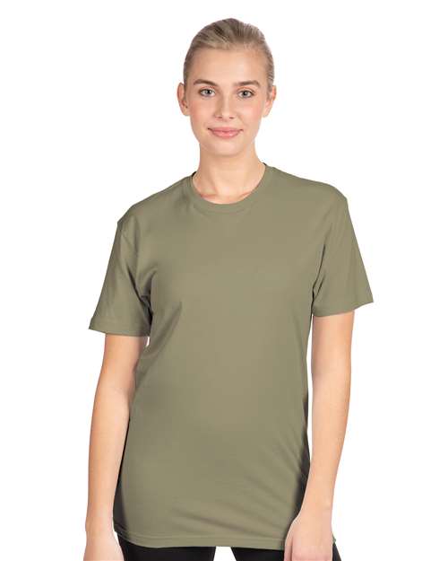 Next Level 3600, Unisex Cotton Tee, Light Olive