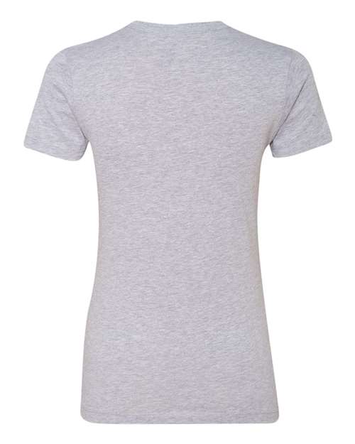 Next Level 3900, Women’s Cotton Tee, Heather Grey