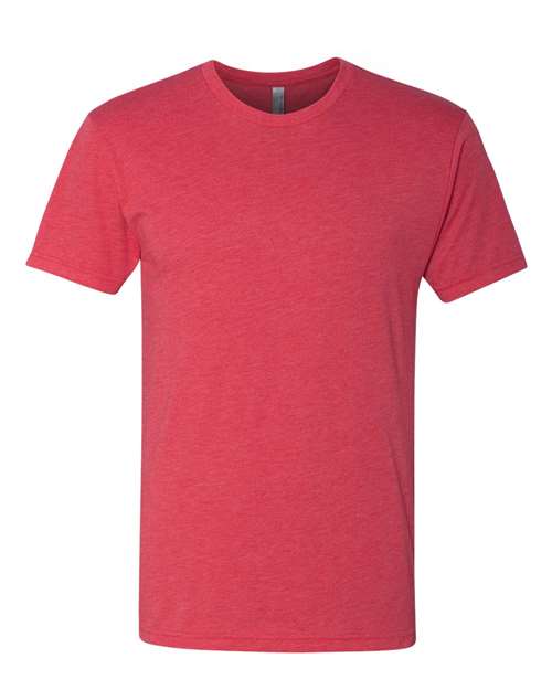 Next Level 6010, Unisex Triblend Tee, Vintage Red
