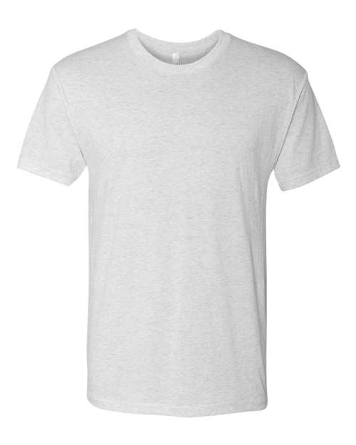 Next Level 6010, Unisex Triblend Tee, Heather White