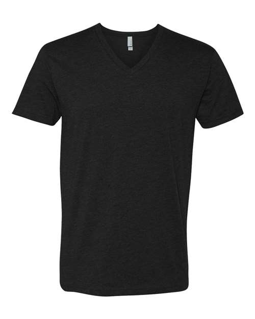Next Level 6240, Unisex Cvc V-neck Tee, Black