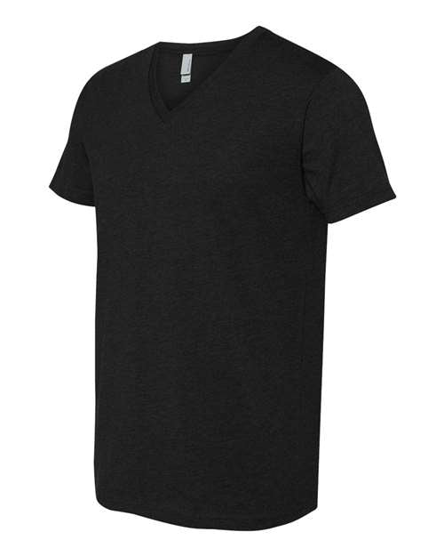 Next Level 6240, Unisex Cvc V-neck Tee, Black