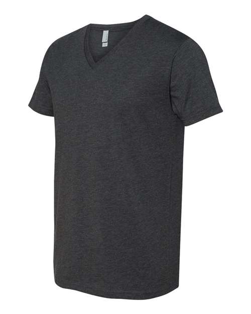 Next Level 6240, Unisex Cvc V-neck Tee, Charcoal