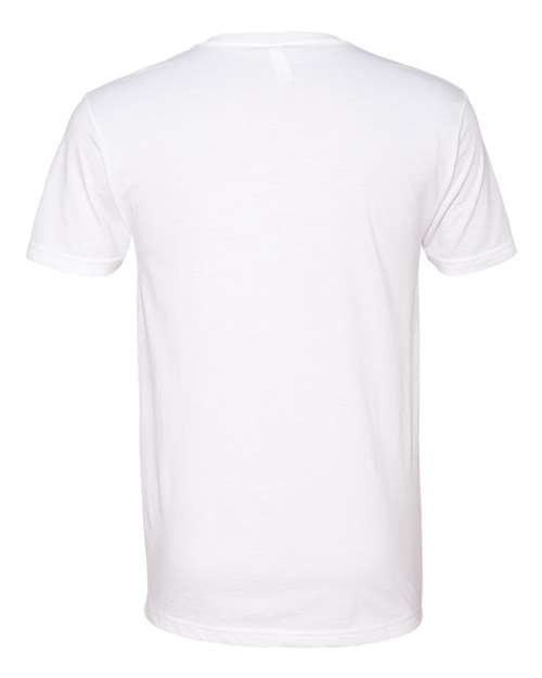 Next Level 6240, Unisex Cvc V-neck Tee, White