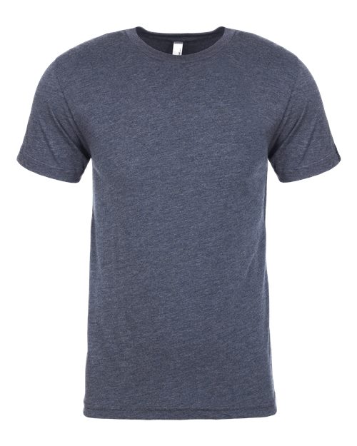 Next Level 6010, Unisex Triblend Tee, Vintage Navy