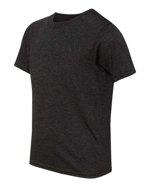Next Level 6310, Youth Triblend Tee, Vintage Black