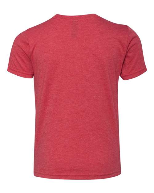 Next Level 6310, Youth Triblend Tee, Vintage Red