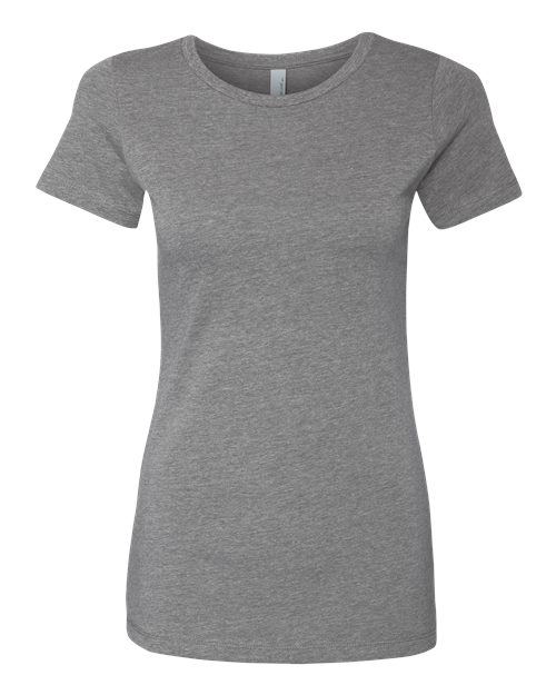 Next Level 6610, Women’s Cvc Tee, Dark Heather Grey