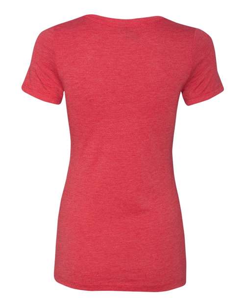 Next Level 6710, Women’s Triblend Tee, Vintage Red