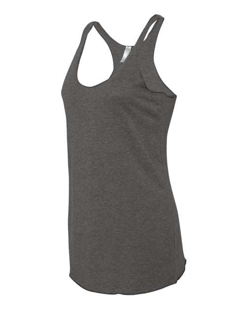 Next Level 6733, Women’s Triblend Racerback Tank, Premium Heather