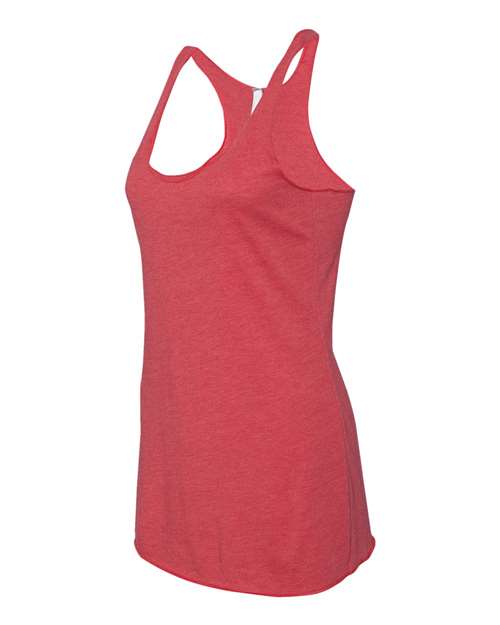 Next Level 6733, Women’s Triblend Racerback Tank, Vintage Red