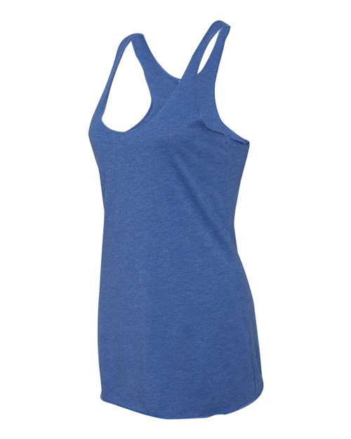 Next Level 6733, Women’s Triblend Racerback Tank, Vintage Royal