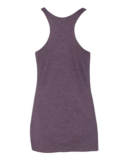 Next Level 6733, Women’s Triblend Racerback Tank, Vintage Purple