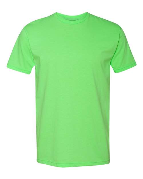 Next Level 6210, Unisex Cvc Tee, Neon Heather Green