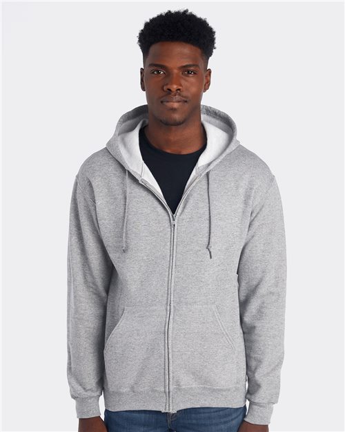 Unisex NuBlend® Full-Zip Hooded Sweatshirt - - 414 - Toronto Screen Printing- Color