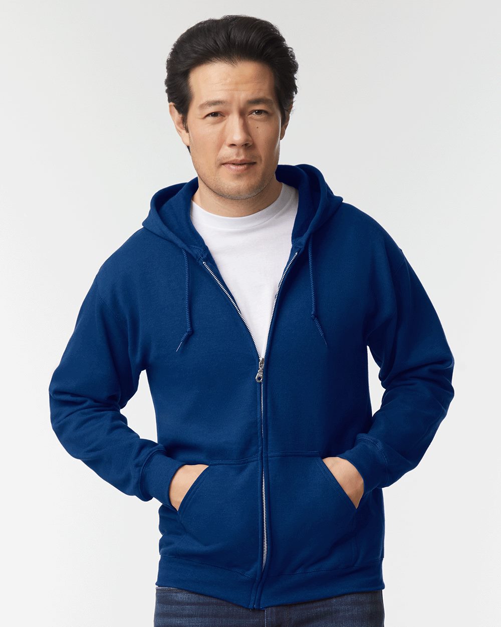 Gildan 18600 Unisex Heavy Blend™ Full-Zip Hooded Sweatshirt