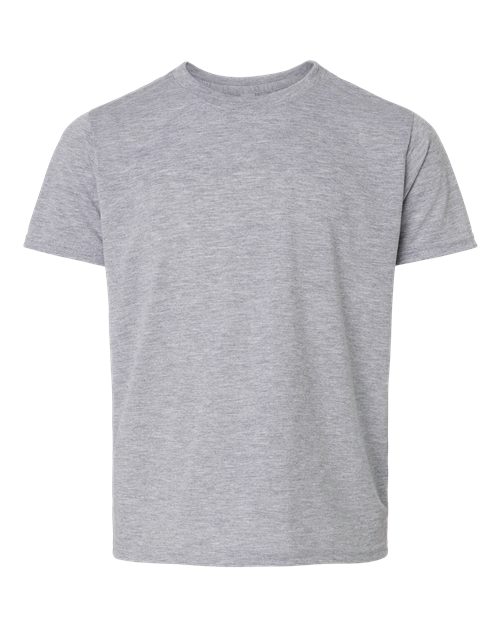 Gildan 42000B, Youth Performance T-shirt, Sport Grey