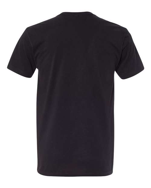Next Level 6410, Unisex Sueded Tee, Black